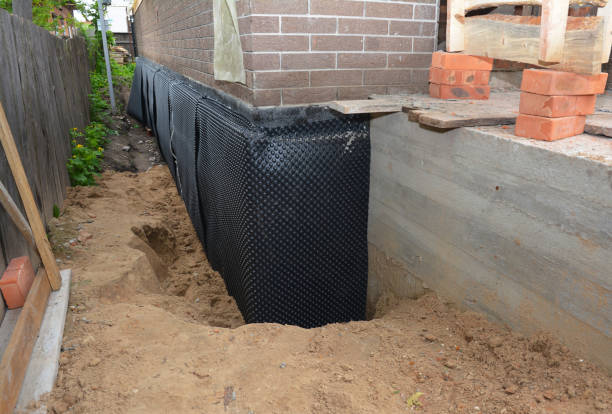 Expert waterproofing evaluation at a Grass Lake, MI property